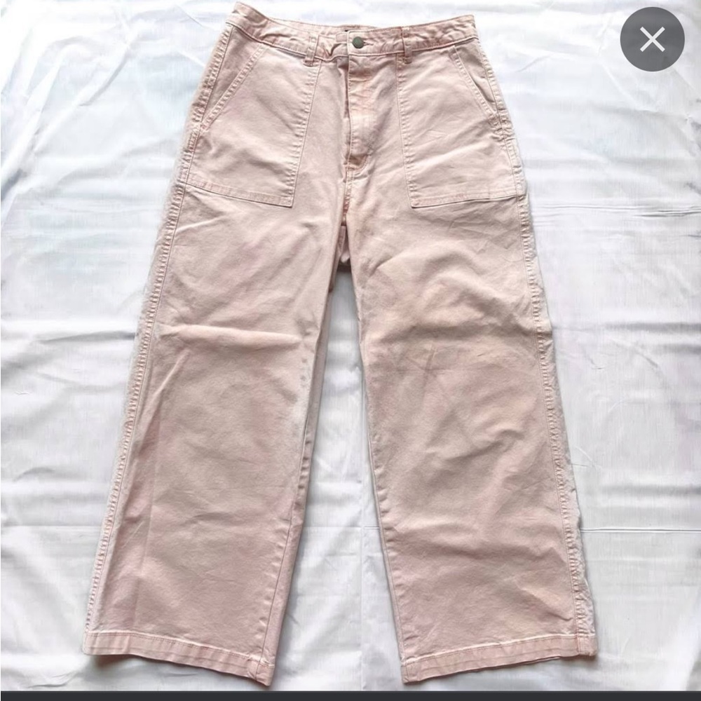 Pink Pants Wide Leg